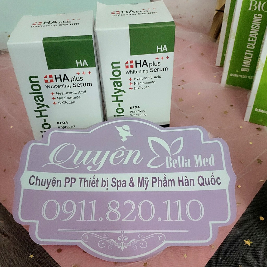 HA PLUS WHITENING SERUM  - SERUM CẤP ẨM, TRẮNG SÁNG DA