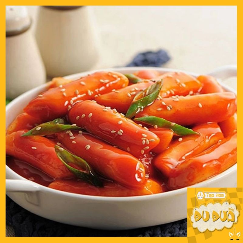 [Có sẵn] Bánh Gạo Cay Tự Sôi Tteokbokki 320g Siêu Cay Thơm Ngon