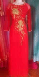 Áo dài mẹ,bà sui