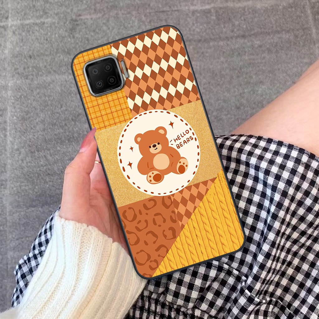 Ốp lưng Oppo A73 happy day, gấu bear dễ thương - BỀN - ĐẸP -BAO GIÁ TOÀN THỊ TRƯỜNG