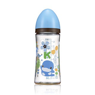 Bình sữa kuku cổ rong nhưa pes 300ml kuku - ku5853a