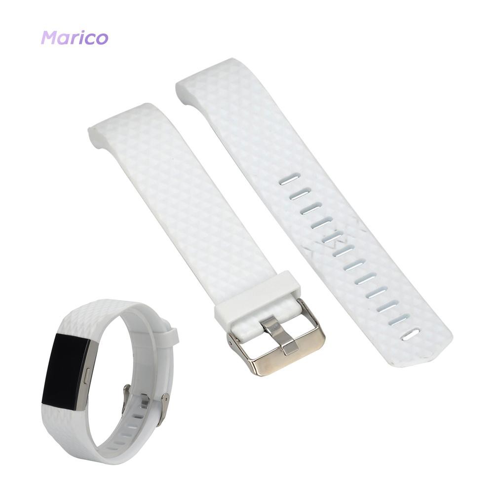 ✿MA✿Monitor Watches Diamond Silicone Band Fitbit Charge 2 Band Heart Rate