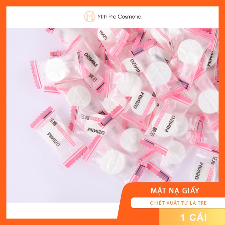 Mặt nạ giấy nén Miniso Nhật Bản