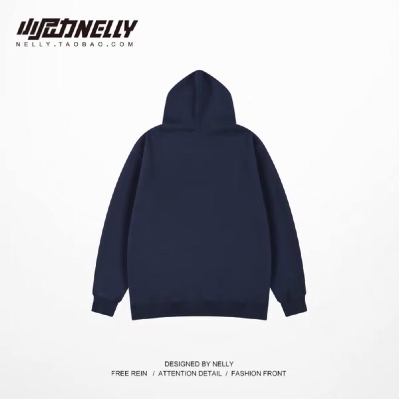 Áo hoodie nelly heybig nỉ lót lông sale (có sẵn) vapsaty