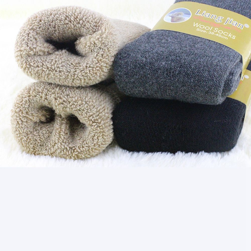 1/ 5 Đôi vớ len giữ ấm thời trang mùa đông cao cấp cho nữ