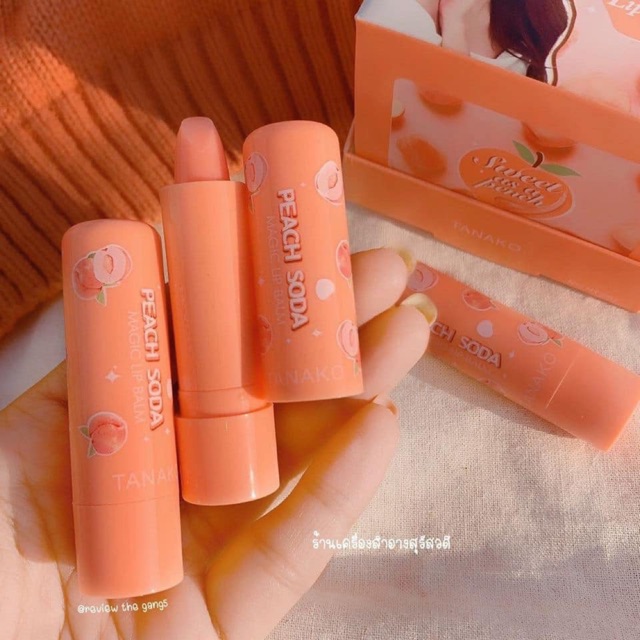 SON DƯỠNG MÔI PEACH SODA