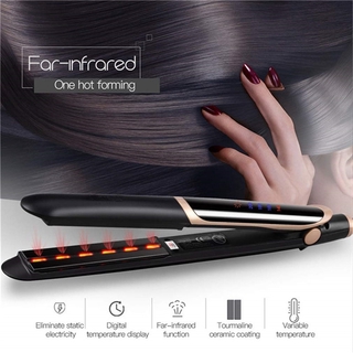 2-in-1 Ceramic Automatic Hair Straightener 110v-220v Dry and Wet Hair Fast Heating Lengthened Multi-Function Hair Straightener