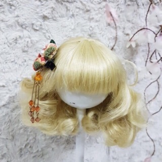 Tóc búp bê BJD 1/3 - vòng đầu 20-23cm