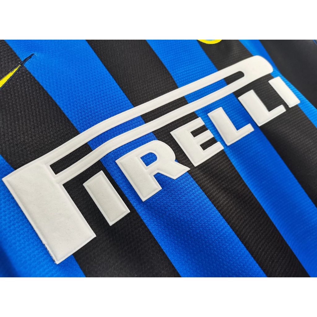 Spot mùa giải 1998-99 inter milan sân nhà jersey áo bóng đá thể thao