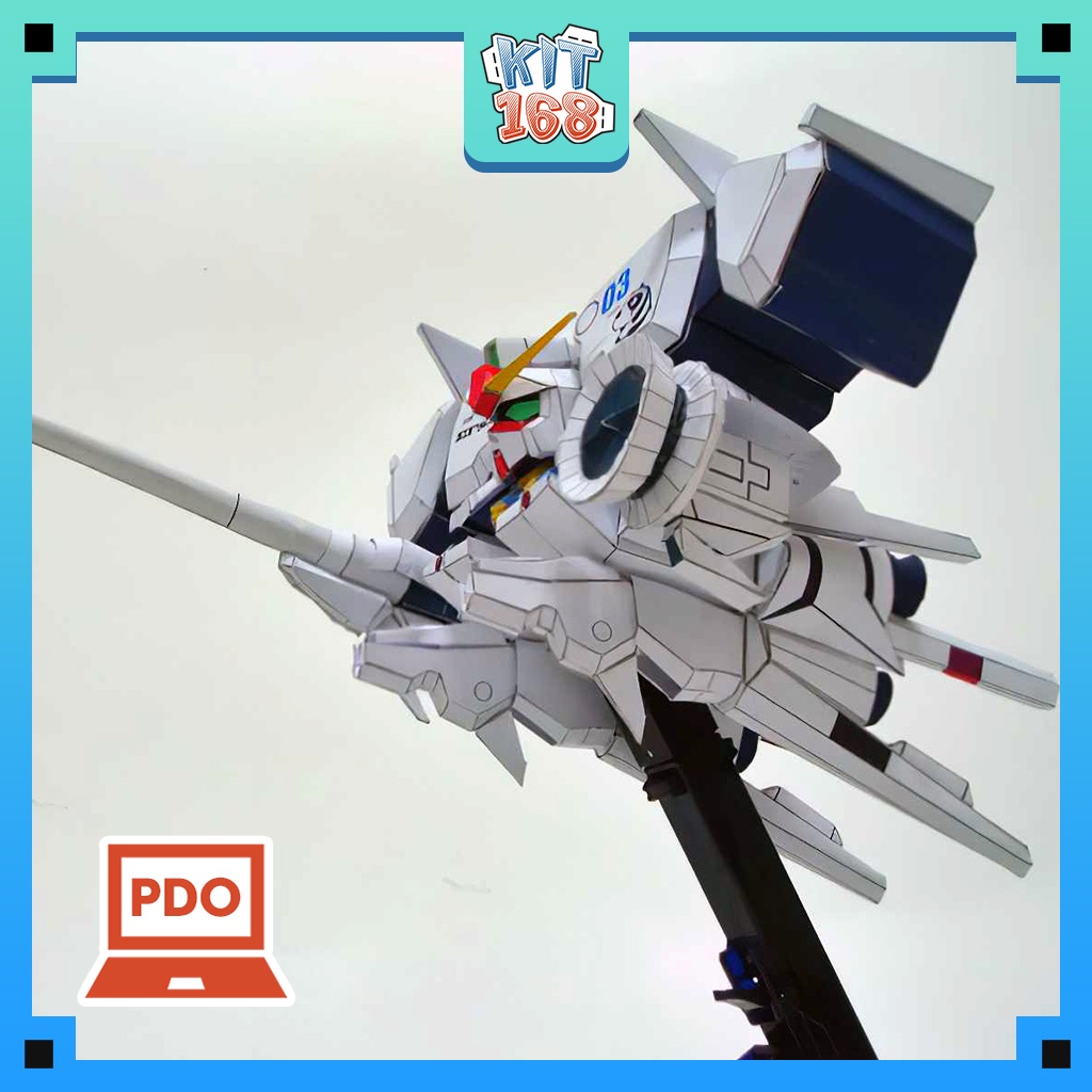 Mô hình giấy Anime Game Robot SD RX-78 GP03D Gundam