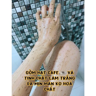 [Combo 3 Set] Tắm Trắng Cà Phê Bật Tone Mạnh