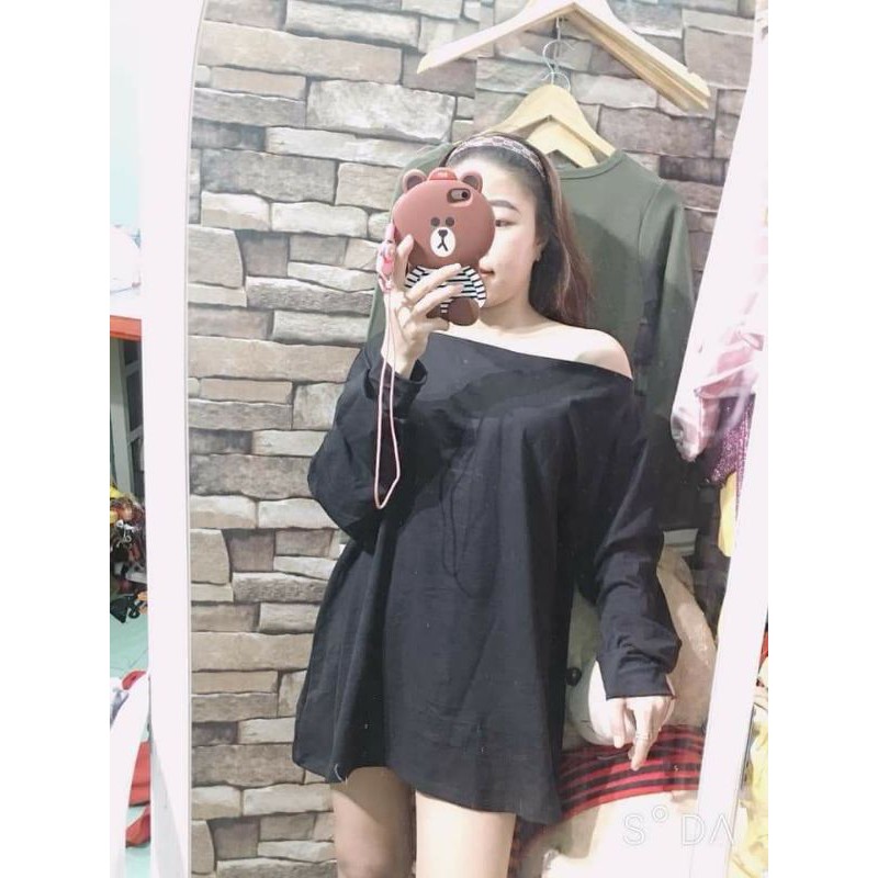 Áo lệch vai bigsize.ngưc đến 140cm
