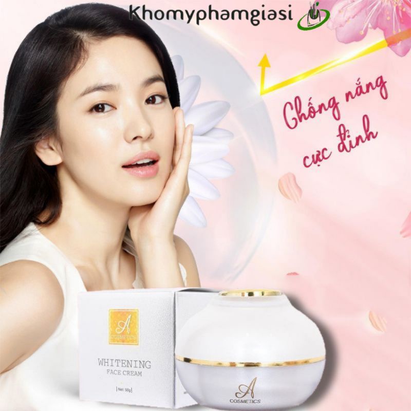 Kem Face A Pháp Cosmetic Whitening, Kem Dưỡng Trắng Da 50g