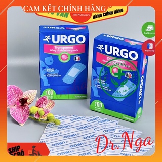 ✅  Băng cá nhân trong suốt Urgo Transparent (20 miếng x 4 kích cỡ)