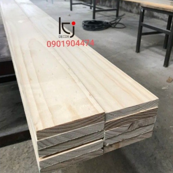 - TẤM GỖ THÔNG DÀI 150x19.5x2 CM LÁNG MỊN 4 MẶT