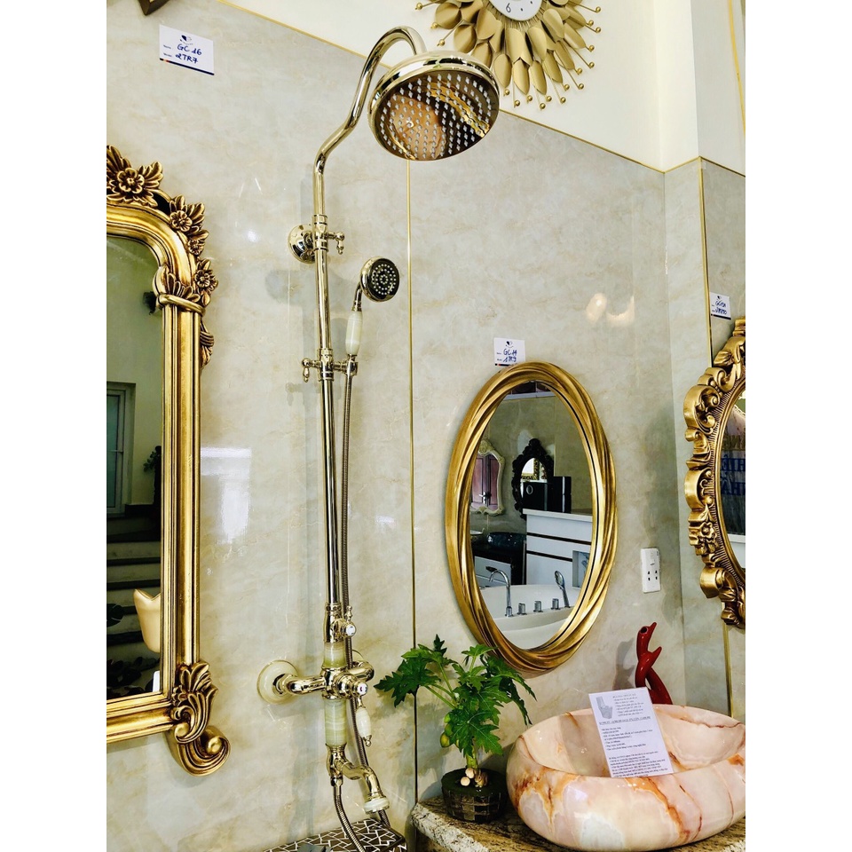Sen cây cổ điển mạ vàng nhập khẩu cao cấp Groler (LH). Bảo hành 6 năm GR-SN1