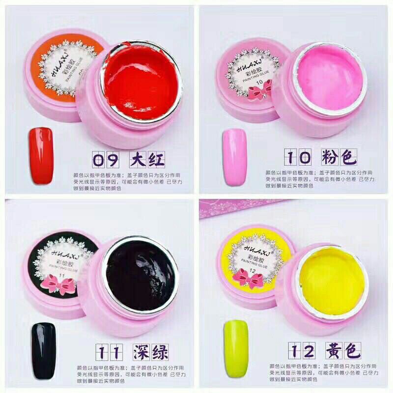 huaxi gel vẽ 12 màu