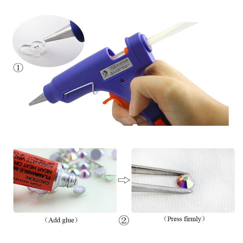 Đá Thủy Tinh Màu Đen Lấp Lánh Chống Nóng SS4-SS30 Dùng Trang Trí Đầm