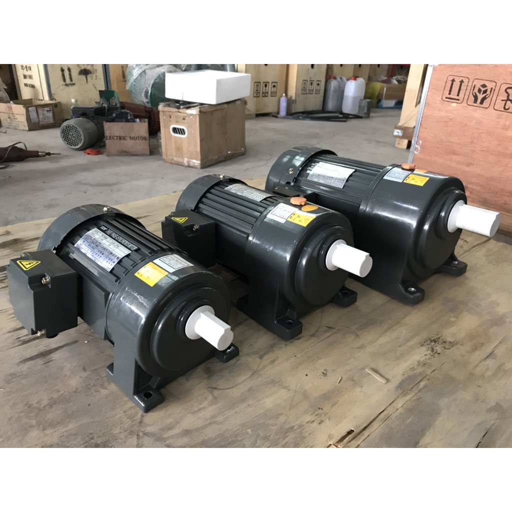 {CHÍNH HÃNG} Motor giảm tốc 200W cam kết dây đồng