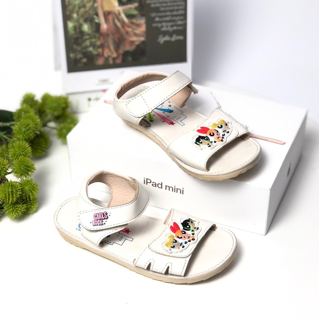 Sandal bé gái BITAS 26-30 ❤️FREESHIP❤️ Giày quai hậu Girl Rock dành cho bé gái SPOG03