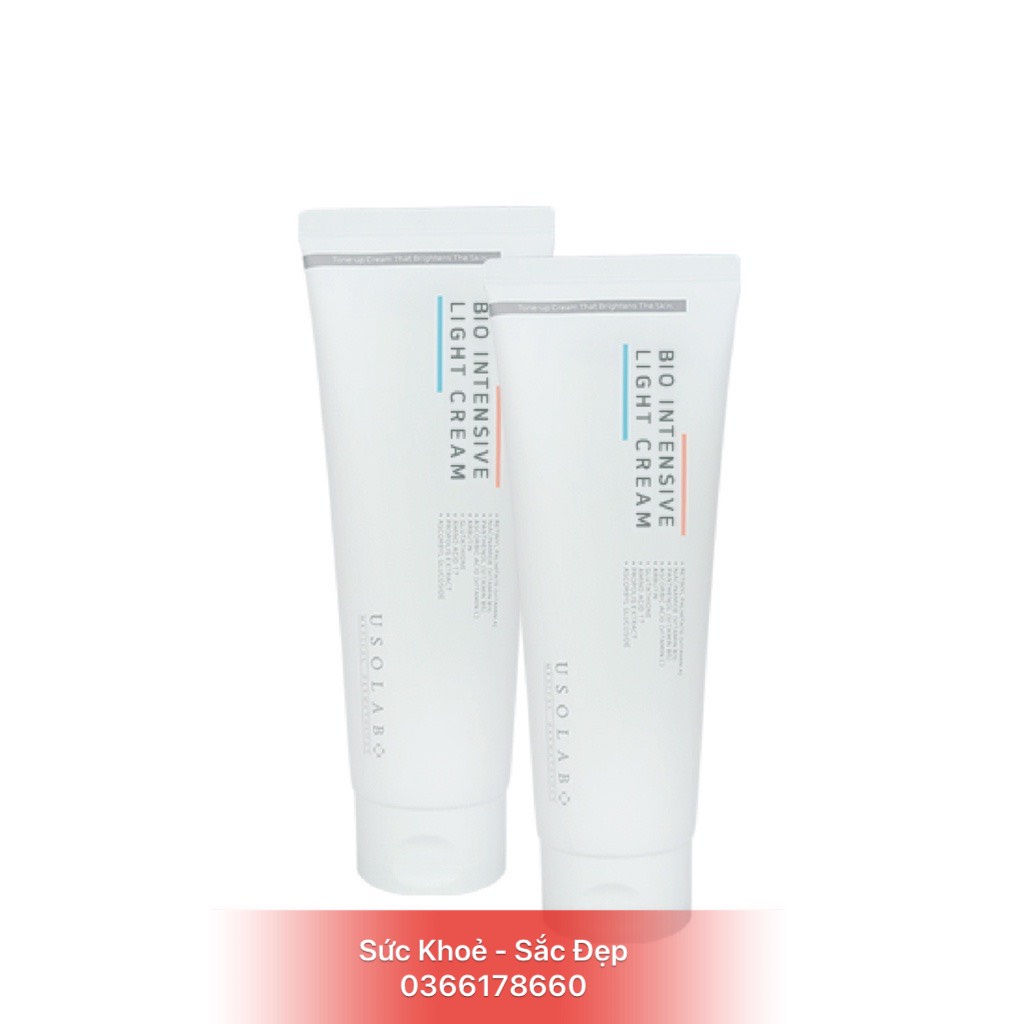 Kem dưỡng trắng da body Usolab Bio Intensive Light Cream 250ml
