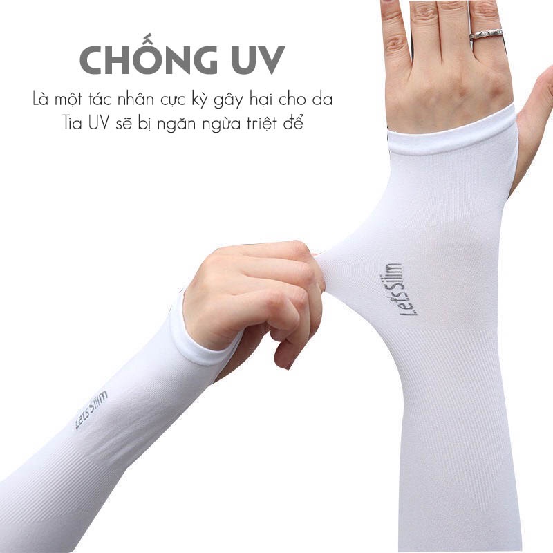 Găng tay chống nắng nam nữ chất liệu vải Hàn mát lạnh, chống tia UV cực tốt - Sope Shop