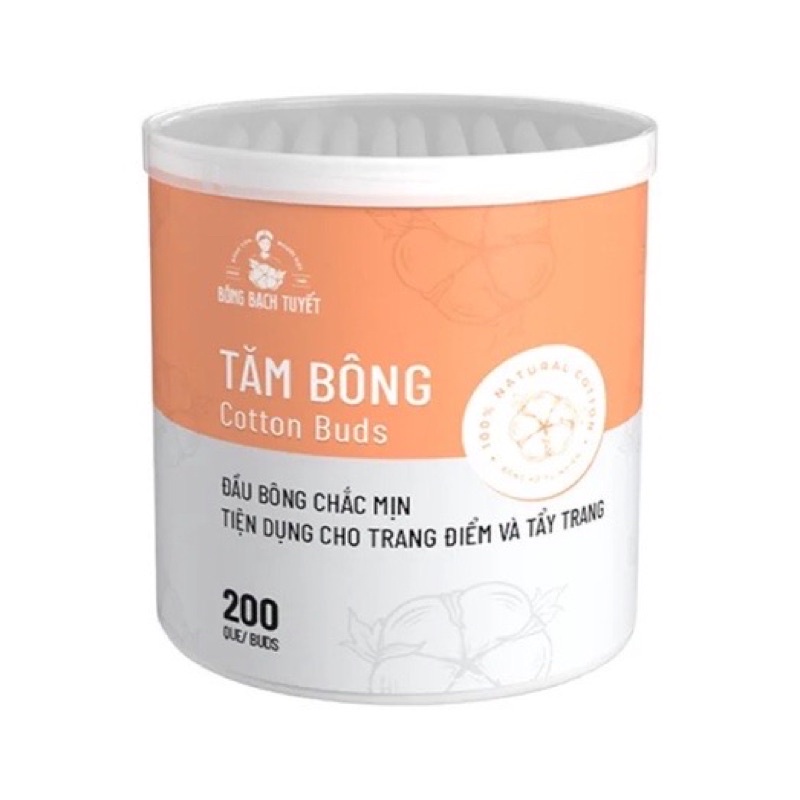 Tăm bông, Bông ráy tai Bông Bạch Tuyết Merigo/Meriday cho bé và cả gia đình