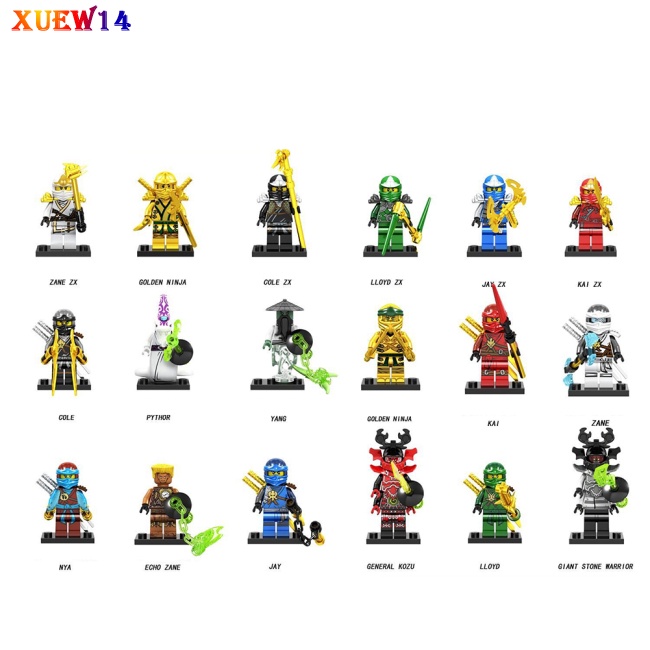 Mô Hình Đồ Chơi Lego Nhân Vật Ninjago Trong Phim Ninjago GA131-148