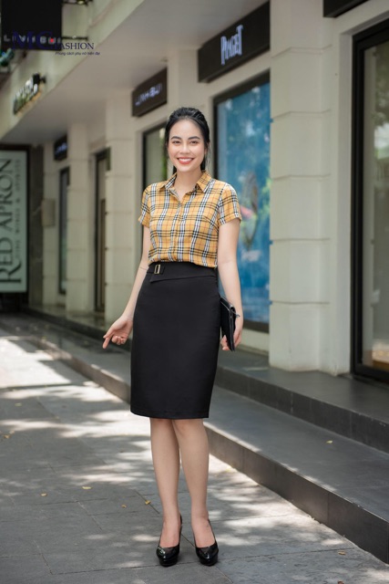 Áo Sơ Mi Cổ Đức- Áo Sơ Mi Cộc Ngắn Tay MC fashion Họa Tiết Kẻ Bbr A665 và A649