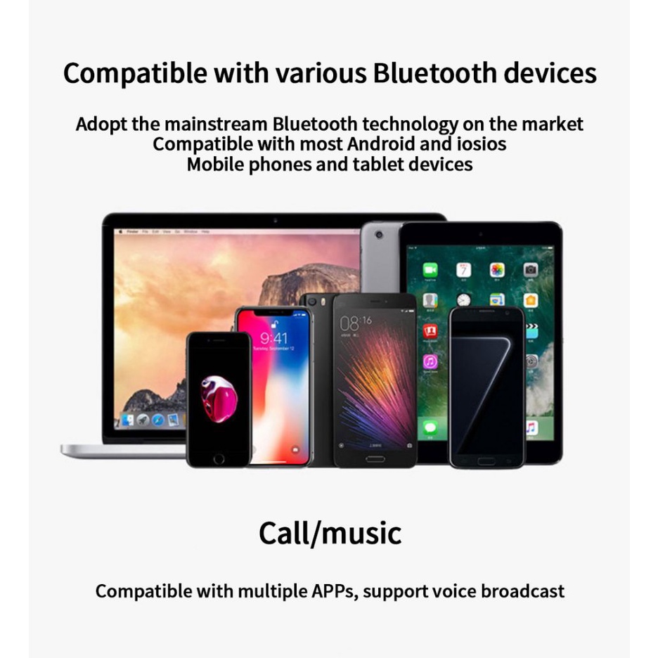 B7 Tai Nghe Không Dây V5.1 Bluetooth-Tai Nghe Dùng Cổ Tai Nghe Chụp Tai Thể Thao Tai Nghe Có Mic Bass Stereo