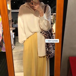 Sơ mi lụa vintage