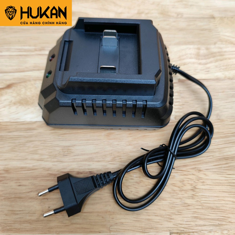 Đế sạc bulong HUKAN X1 Pro 21V dùng cho máy khoan pin, máy bulong pin, máy cưa pin HUKAN chân phổ thông