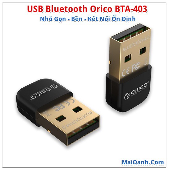 USB Thu Phát Bluetooth 5.0 BTA-508, BTA-403 4.0 dành cho máy tính PC (Windows, Linux, MacOS...)