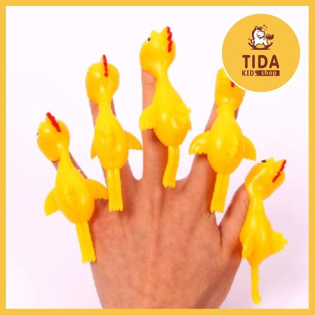 Gà Cao Su Bắn Vui Chơi Giải Trí Xả Stress ⚡ HOT TREND ⚡ Gà Dính Tường Siêu Hot Vui Nhộn, Đồ Chơi Giải Trí TiDa Kids Shop