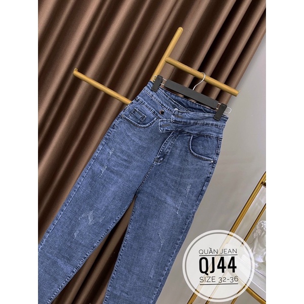 55-90kg Bigisize QUẦN JEAN 2 NÚT XƯỚC KIỂU QJ44