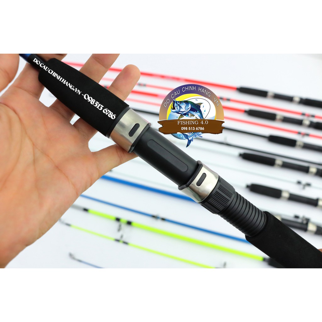 Cần đặc 2 khúc Shimano  đủ size 1m65 1m8 2m1 2m4 2m7