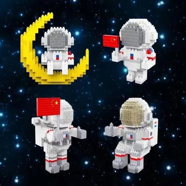 Mô hình LEGO đèn ngủ , đèn để bàn hình phi hành gia