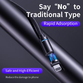Dây Cáp Sạc Nhanh 3A Nam Châm Đầu Micro Usb Type-C/ios