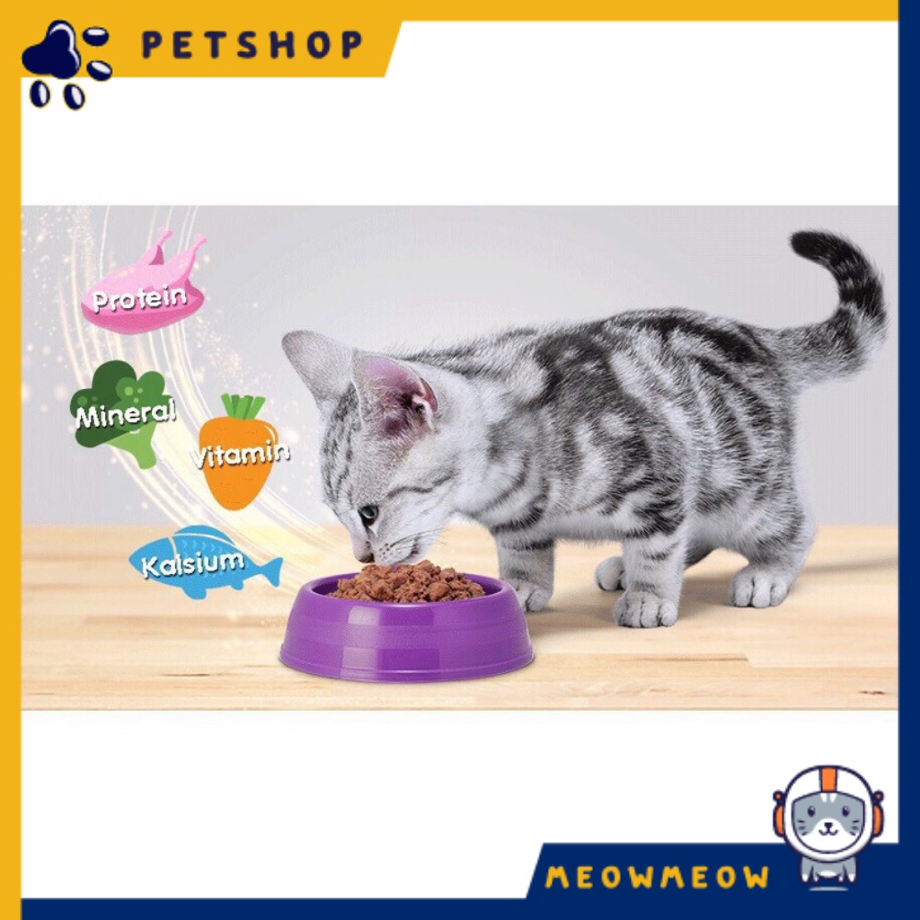 Pate whiskas junior cho mèo con | Túi 80g | Pate dinh dưỡng dành cho mèo con thương hiệu whiskas.