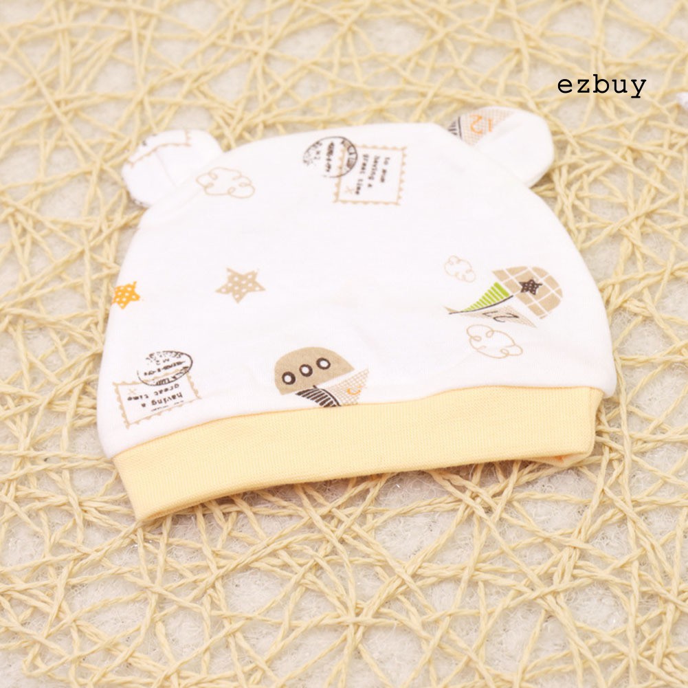 Mũ Beanie Họa Tiết Ngôi Sao Cho Bé