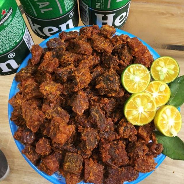 Thịt bò khô viên