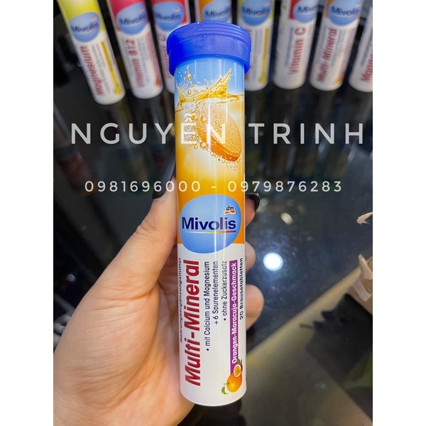Viên Xủi Mivolis Đức Tăng Đề Kháng  Tuýp 20 Viên