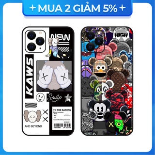 Ốp Lưng iPhone 11/14 Pro Max/15 Pro Max/16 Pro Max/17 Pro Max TPU Cạnh Vuông Hình K a wBST1