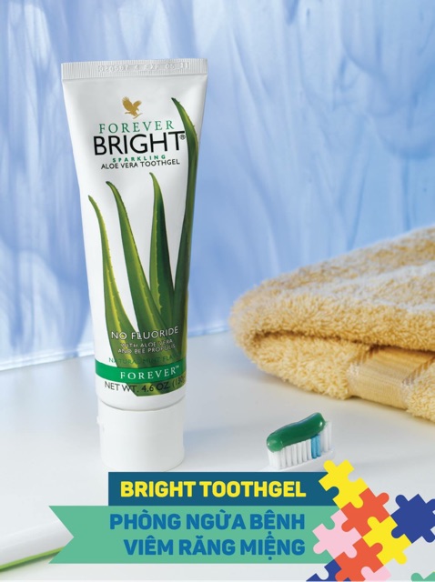 Kem đánh răng Forever Bright Toothgel - Nhập khẩu Hoa Kỳ