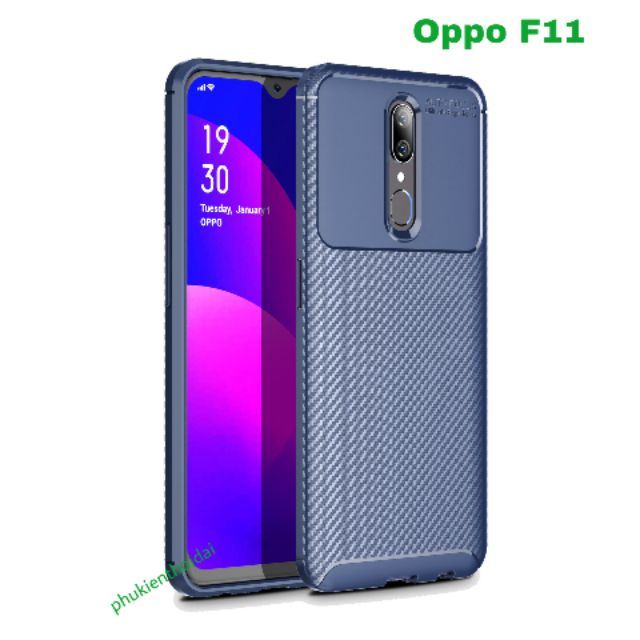 Ốp lưng Oppo F11 Freeship chống sốc Rằn Ri hiệu Auto Focus siêu bền chống mồ hôi vân tay