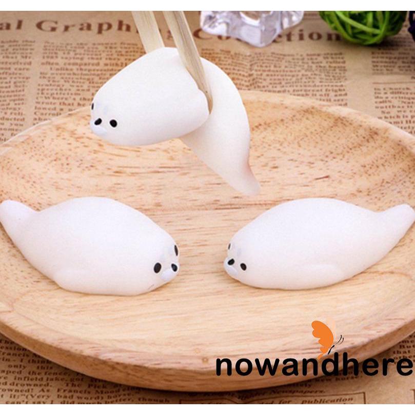 NND-Hot 1PC Animals Adorable Cute Mini Seal Cute Toy Slow Risng Reduce Pressure