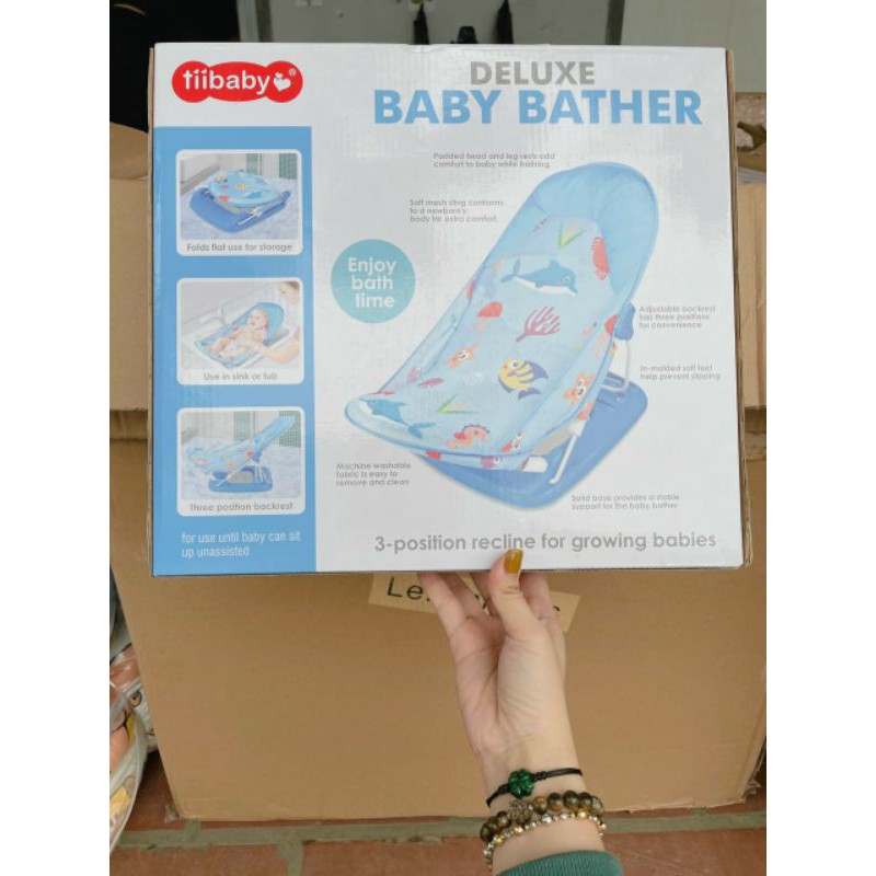 Lưới tắm 3 tư thế cho bé hàng đẹp loại 1