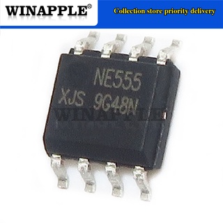 Set 20 linh kiện điện tử ne555dr ne555 sop8 smd ic sop-8