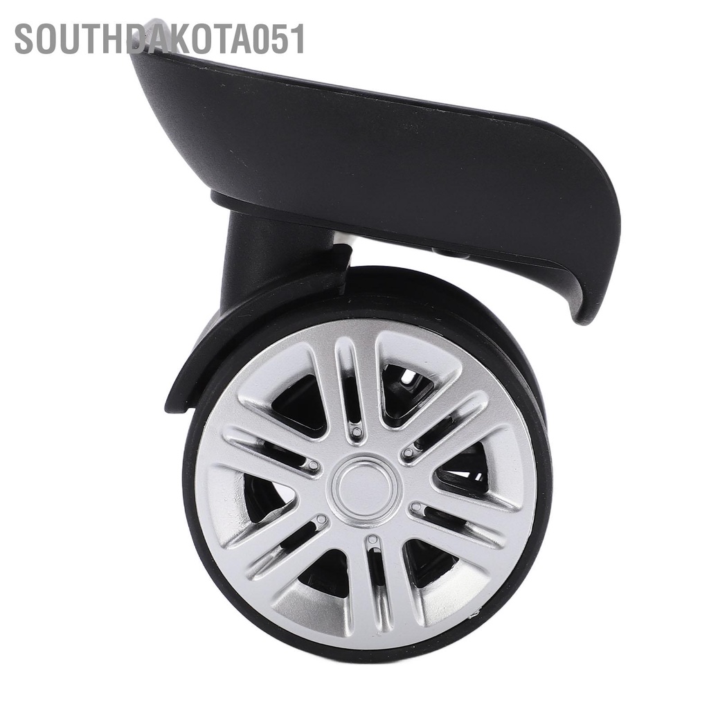 [Hàng Sẵn] Cặp Bánh xe xoay thay thế cho vali hành lý A65   bằng nhựa Tắt tiếng【Southdakota051】
