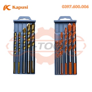 Bộ mũi khoan Kapusi K-3610 K-3608 đa năng hợp kim thép vonfram, gia cường titan độ cứng cao.